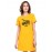 Do Something Jhakaas Today Graphic Printed T-shirt Dress