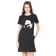 Pets Graphic Printed T-shirt Dress