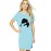 Pets Graphic Printed T-shirt Dress