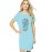 Dragon Fly Graphic Printed T-shirt Dress