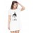 Fly Magic Graphic Printed T-shirt Dress