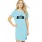 Game Bomb Graphic Printed T-shirt Dress