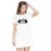 Game Bomb Graphic Printed T-shirt Dress