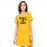 Fakar Hai Tujhpe Graphic Printed T-shirt Dress