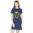 Heavy Metal Graphic Printed T-shirt Dress