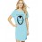 Heavy Metal Graphic Printed T-shirt Dress