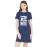 Hug Me Graphic Printed T-shirt Dress