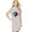 Chand Pe Hai Apun Graphic Printed T-shirt Dress