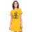 Paisa Moh Maya Hai Graphic Printed T-shirt Dress