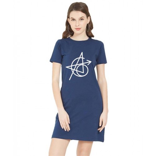 Avengers Tattoo Graphic Printed T-shirt Dress