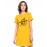 Avengers Tattoo Graphic Printed T-shirt Dress