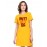 Putt Jatt Da Graphic Printed T-shirt Dress