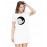 Snail Graphic Printed T-shirt Dress