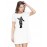 I Used To Think My Life Was A Tragedy But Now I Realize It's A Comedy Graphic Printed T-shirt Dress