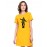 I Used To Think My Life Was A Tragedy But Now I Realize It's A Comedy Graphic Printed T-shirt Dress
