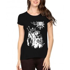 Hunter Witcher Graphic Printed T-shirt
