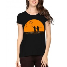 Falling in Love Graphic Printed T-shirt