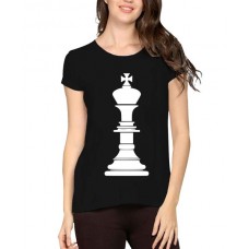 King Chess Graphic Printed T-shirt