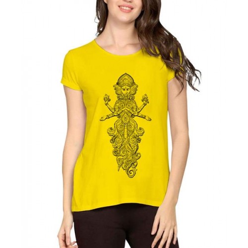 Durga Maa Graphic Printed T-shirt