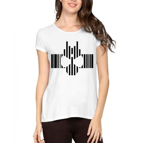Women's Cotton Biowash Graphic Printed Half Sleeve T-Shirt - Rider Decade
