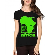Women's Cotton Biowash Graphic Printed Half Sleeve T-Shirt - Rise And Shine