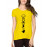 Women's Cotton Biowash Graphic Printed Half Sleeve T-Shirt - ROCK PAPER SCISSOR