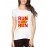 Women's Cotton Biowash Graphic Printed Half Sleeve T-Shirt - Run Run Barry Run