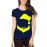 Women's Cotton Biowash Graphic Printed Half Sleeve T-Shirt - Santa Claus