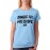 Women's Cotton Biowash Graphic Printed Half Sleeve T-Shirt - Single Scope Hai