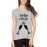 Women's Cotton Biowash Graphic Printed Half Sleeve T-Shirt - Sip Sip Hooray