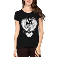 Women's Cotton Biowash Graphic Printed Half Sleeve T-Shirt - Skate Fresh Apparel 