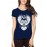 Women's Cotton Biowash Graphic Printed Half Sleeve T-Shirt - Skate Fresh Apparel 
