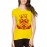 Women's Cotton Biowash Graphic Printed Half Sleeve T-Shirt - Skeleton Music Mafia