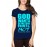 Women's Cotton Biowash Graphic Printed Half Sleeve T-Shirt - Spiritual Fruits