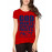 Women's Cotton Biowash Graphic Printed Half Sleeve T-Shirt - Spiritual Fruits