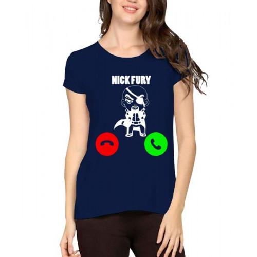Women's Cotton Biowash Graphic Printed Half Sleeve T-Shirt - Spy Call