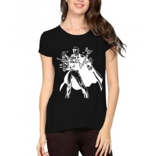 Women's Cotton Biowash Graphic Printed Half Sleeve T-Shirt - Stan The Man