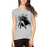 Women's Cotton Biowash Graphic Printed Half Sleeve T-Shirt - Stan The Man