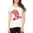 Women's Cotton Biowash Graphic Printed Half Sleeve T-Shirt - Stand Out