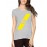 Women's Cotton Biowash Graphic Printed Half Sleeve T-Shirt - Star Belt