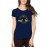 Women's Cotton Biowash Graphic Printed Half Sleeve T-Shirt - Star C-15 