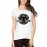 Women's Cotton Biowash Graphic Printed Half Sleeve T-Shirt - Star C-15 