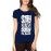 Women's Cotton Biowash Graphic Printed Half Sleeve T-Shirt - Stay Hungry