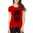 Women's Cotton Biowash Graphic Printed Half Sleeve T-Shirt - Stay Hungry