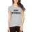 Women's Cotton Biowash Graphic Printed Half Sleeve T-Shirt - Stay Mythical