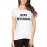 Women's Cotton Biowash Graphic Printed Half Sleeve T-Shirt - Stay Mythical