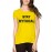 Women's Cotton Biowash Graphic Printed Half Sleeve T-Shirt - Stay Mythical