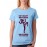 Women's Cotton Biowash Graphic Printed Half Sleeve T-Shirt - Stay Strong