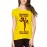 Women's Cotton Biowash Graphic Printed Half Sleeve T-Shirt - Stay Strong
