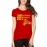 Women's Cotton Biowash Graphic Printed Half Sleeve T-Shirt - Step 1 To 3
